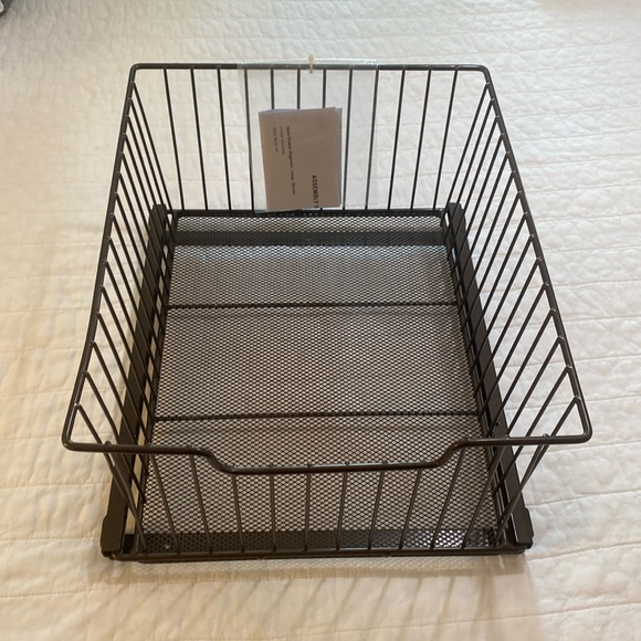 NWT Threshold Oil Rubbed Bronze Large Open Shelf - Picture 3 of 9